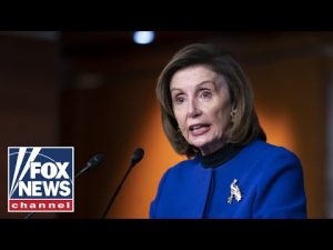 Read more about the article Live: Nancy Pelosi holds weekly press conference