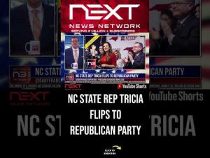Read more about the article NC State Rep Tricia FLIPS to Republican Party #shorts