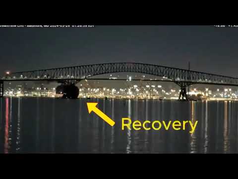 You are currently viewing Port Of Baltimore Paralyzed After Container Ship Strike Collapses Bridge, Ongoing Recovery Operation