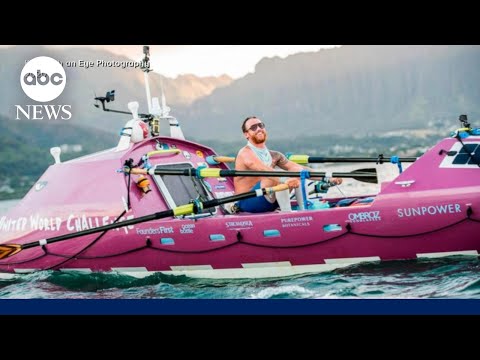 You are currently viewing Man rows 5,000 miles solo from Hawaii to Australia